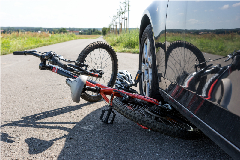 picture of bicycle accident